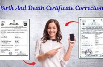 Birth And Death Certificate Correction Online