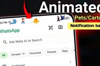 Android Status Bar App