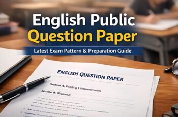 English Public Question Paper Complete Guide for Smart Exam Preparation